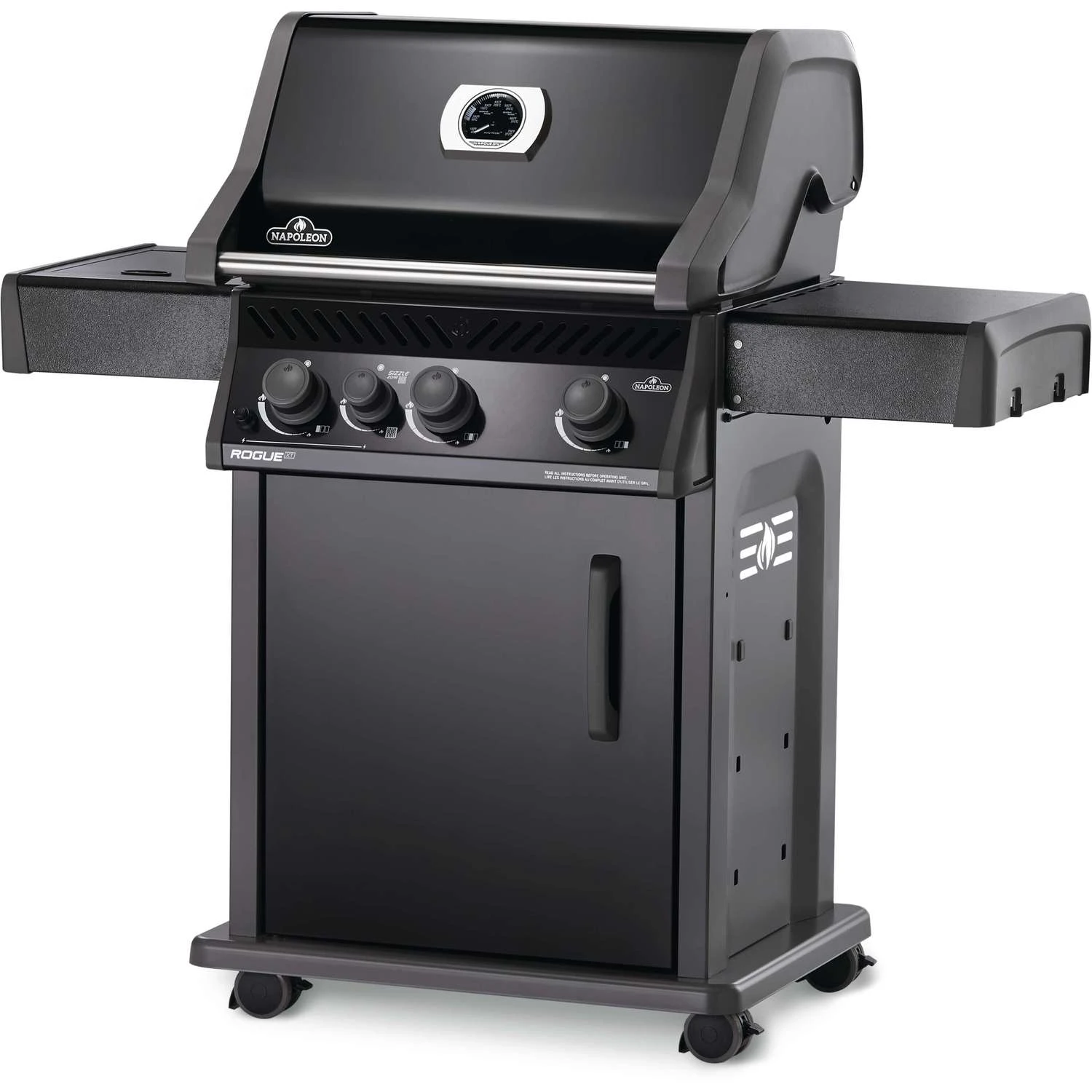 Napoleon Rogue 3 Burner Natural Gas Grill Black 2 Napoleon Rogue 3 Burner Natural Gas Grill Black - Image 2