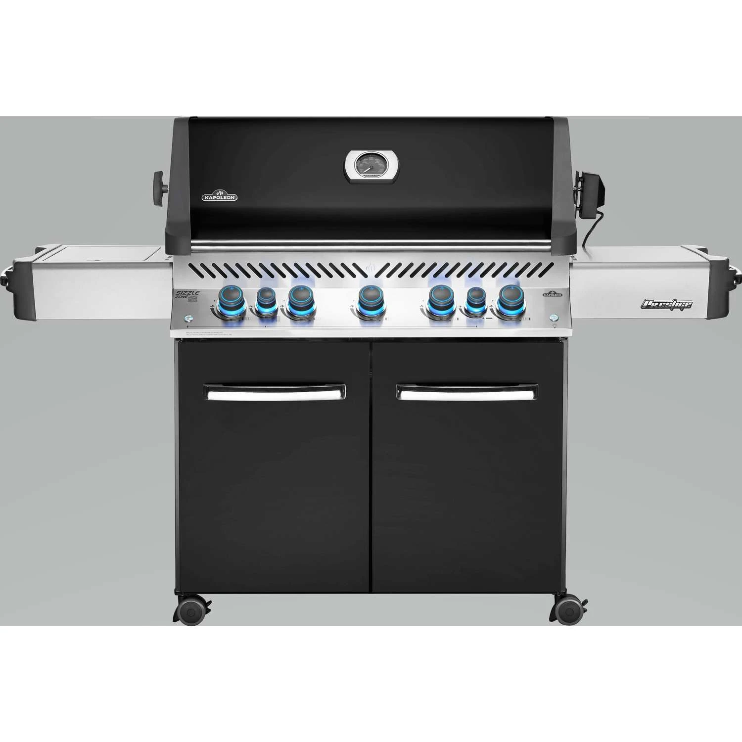 Napoleon Prestige 5 Burner Natural Gas Grill Gray 1 Napoleon Prestige 5 Burner Natural Gas Grill Gray
