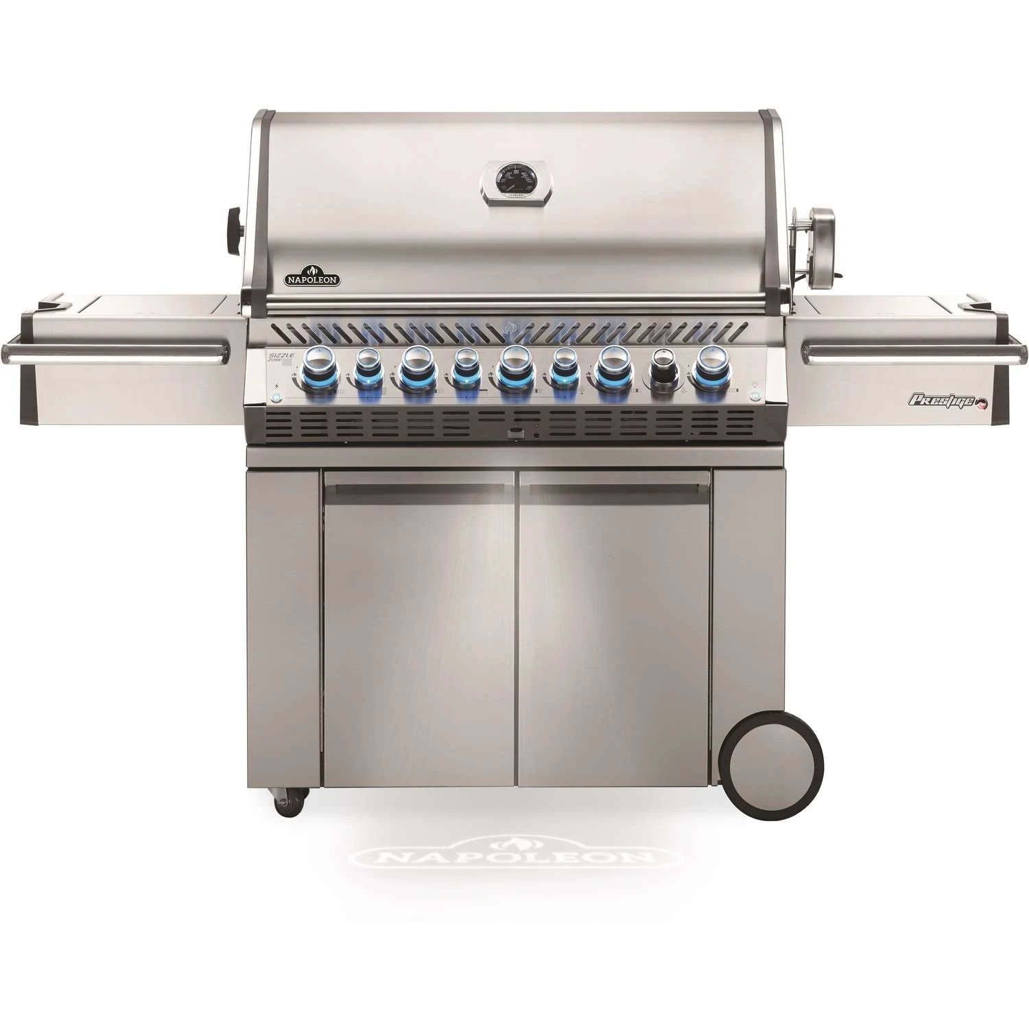 Napoleon Prestige PRO 5 Burner Liquid Propane Grill Silver 1 Napoleon Prestige PRO 5 Burner Liquid Propane Grill Silver