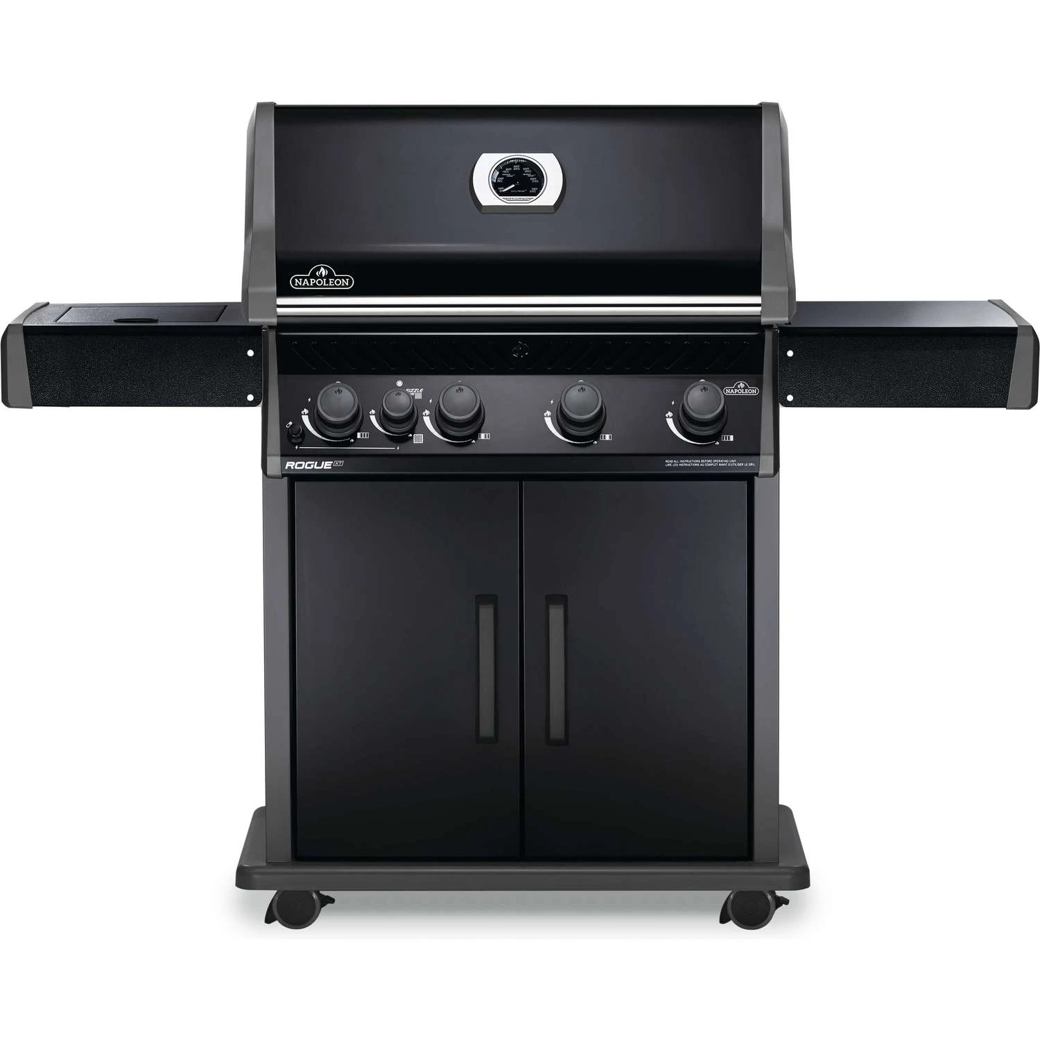Napoleon Rogue 4 Burner Natural Gas Grill Black 1 Napoleon Rogue 4 Burner Natural Gas Grill Black