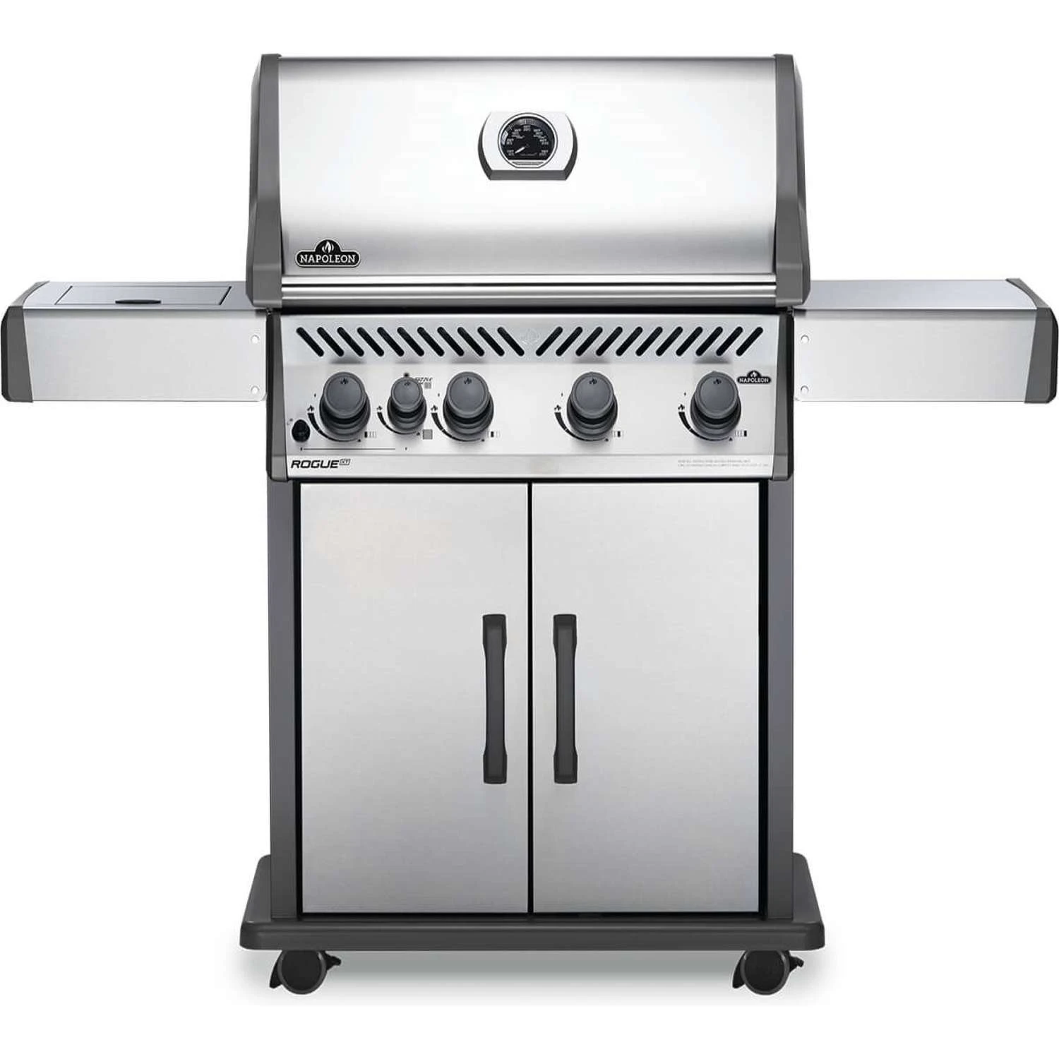 Napoleon Rogue 4 Burner Liquid Propane Grill Silver 1 Napoleon Rogue 4 Burner Liquid Propane Grill Silver