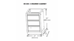 Napoleon Oasis 300 - PRO665 - Island Gas BBQ - Free Rotisserie And Cover -Napoleon Grills Hub IM 3DC20320DRAWER20CABINET 1000x563 2
