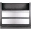 Napoleon Oasis Modular Under Grill Two Drawer Cabinet For Built-in 700 Series 38-Inch Gas Grill