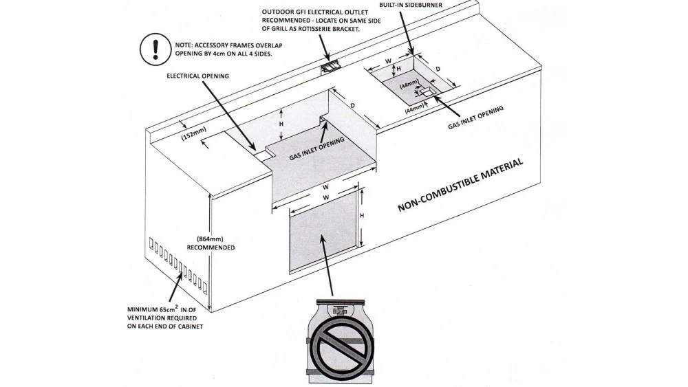 Napoleon BILEX605RBIPSS-CE Built In Gas BBQ 3 Napoleon BILEX605RBIPSS-CE Built In Gas BBQ - Image 3