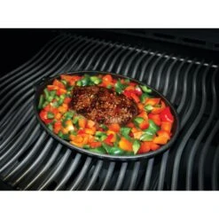 Napoleon Cast Iron Skillet With Tray 7 Napoleon Cast Iron Skillet With Tray -Napoleon Grills Hub Low Res JPG 56003 ProfessionalCastIronSkillet inUse