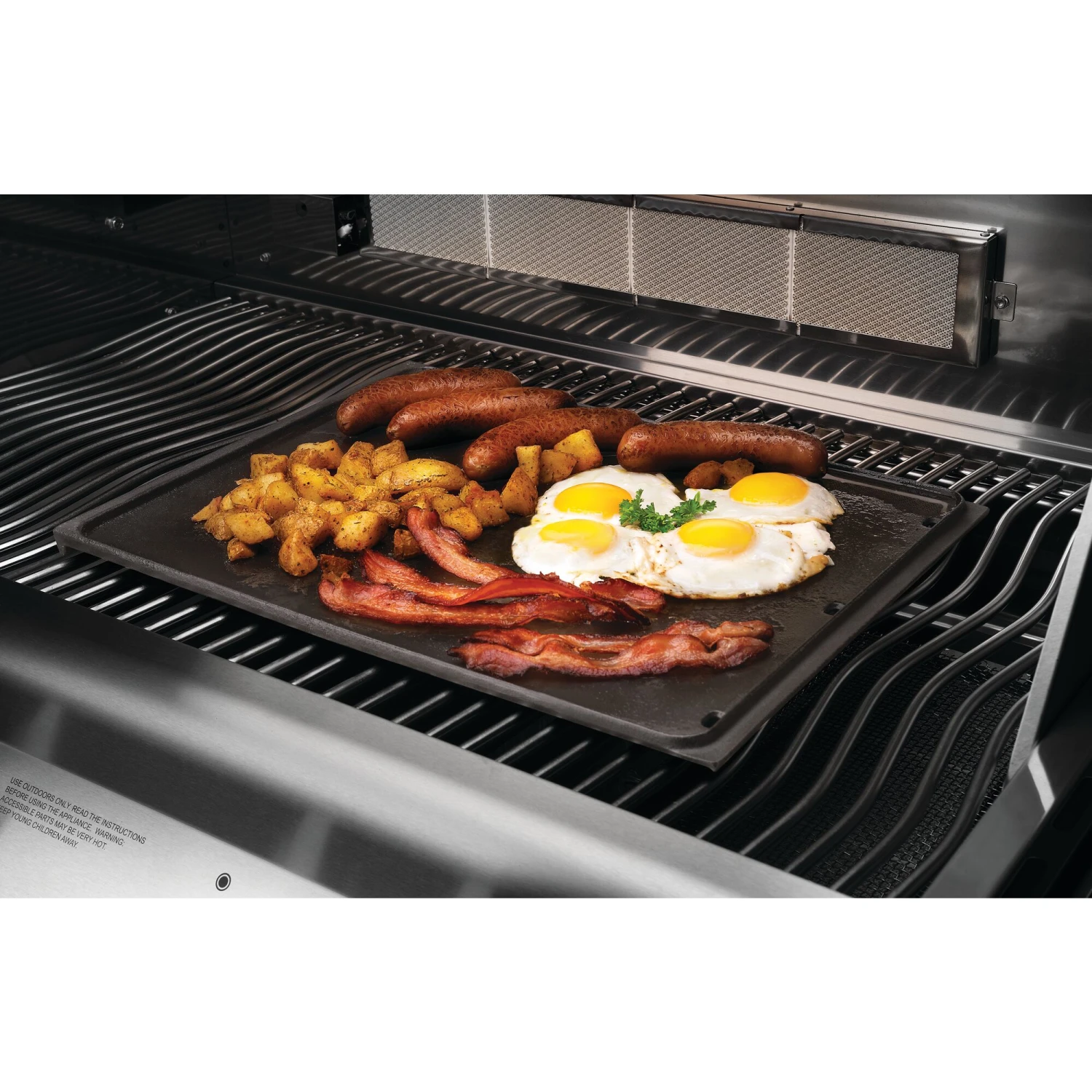 Napoleon Cast Iron Reversible Griddle For PRO 500, Prestige 500 & LEX Series Grills 3 Napoleon Cast Iron Reversible Griddle For PRO 500, Prestige 500 & LEX Series Grills - Image 3