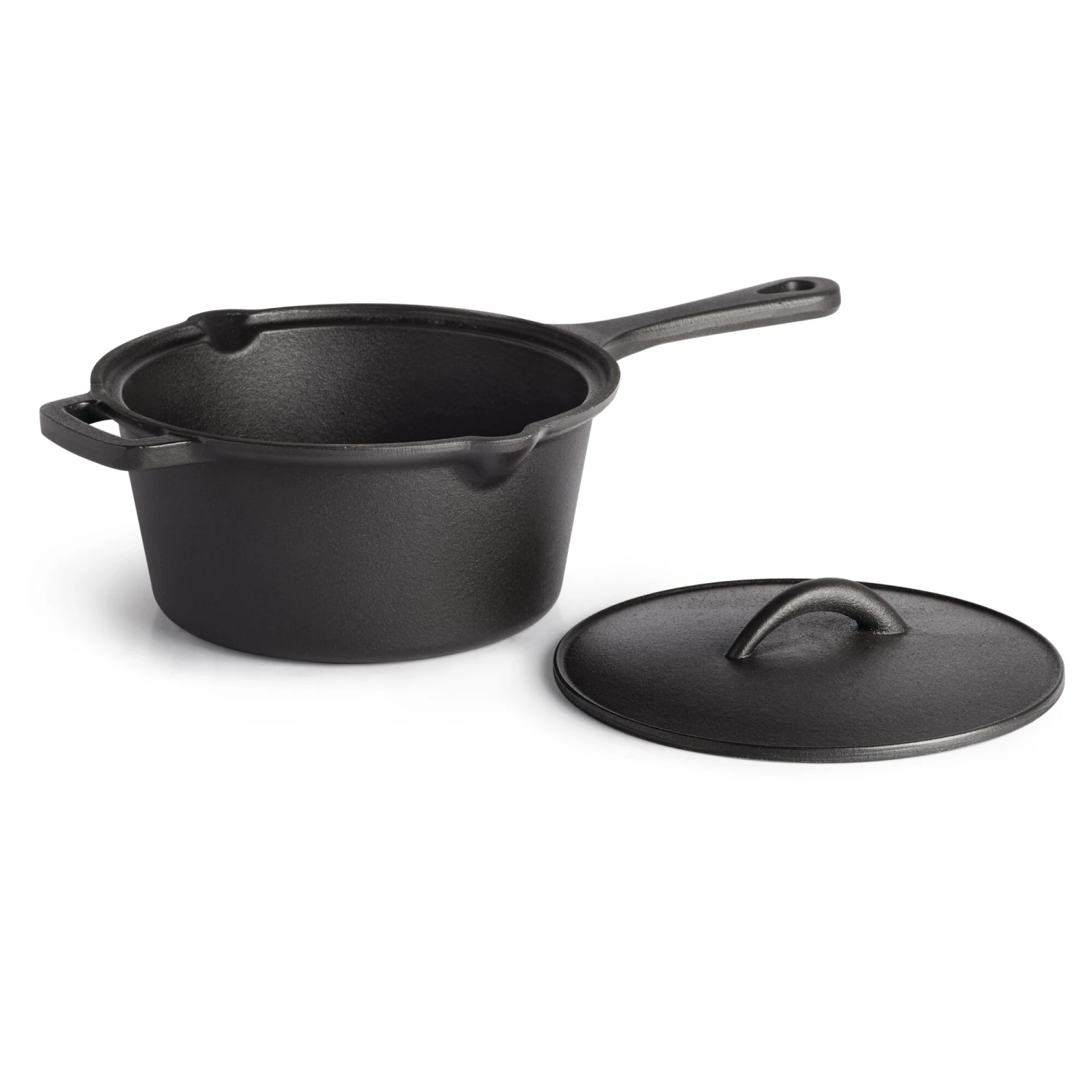 Napoleon 7-Inch Cast Iron Sauce Pan With Lid 2 Napoleon 7-Inch Cast Iron Sauce Pan With Lid - Image 2