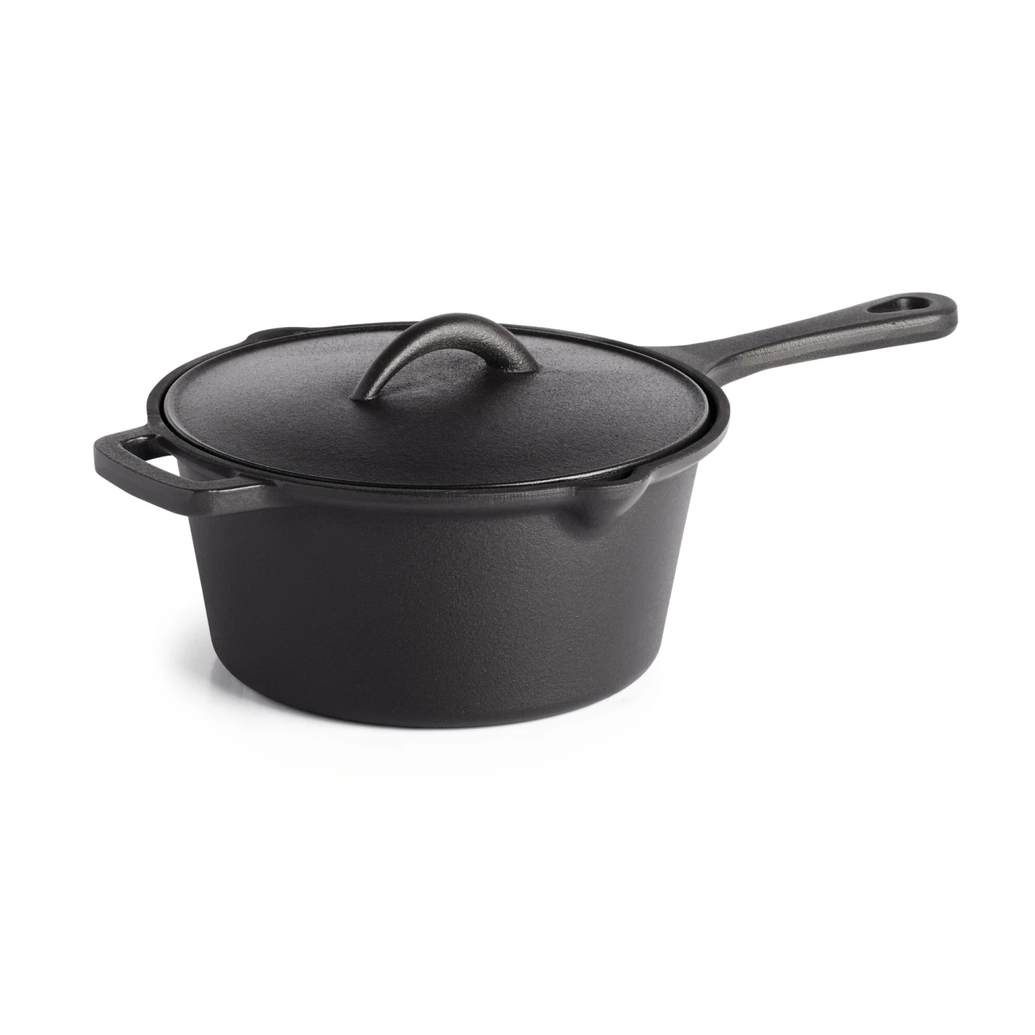 Napoleon 7-Inch Cast Iron Sauce Pan With Lid 1 Napoleon 7-Inch Cast Iron Sauce Pan With Lid