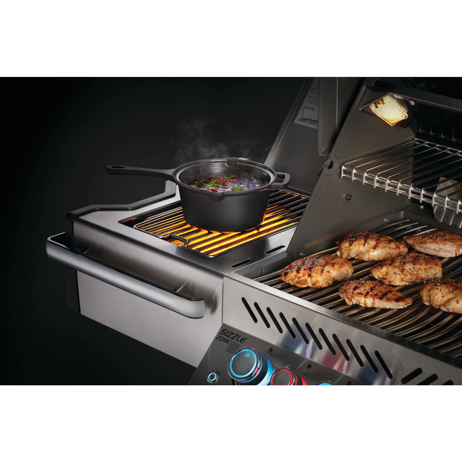 Napoleon 7-Inch Cast Iron Sauce Pan With Lid 3 Napoleon 7-Inch Cast Iron Sauce Pan With Lid - Image 3