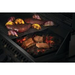 Napoleon Apple Wood Chunks 6 Napoleon Apple Wood Chunks -Napoleon Grills Hub Low Res JPG 67028 NA WoodChunks Apple GasGrill FoodFocus InUse