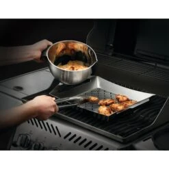 Napoleon Stainless Steel 3-Piece Marinating Bowl Set -Napoleon Grills Hub Low Res JPG 70042 3pc MarinatingBowlSet InUse Wings