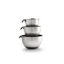 Napoleon Stainless Steel 3-Piece Marinating Bowl Set
