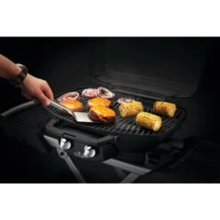 Napoleon TravelQ 3-Piece Stainless Steel BBQ Toolset -Napoleon Grills Hub Low Res JPG 70051 Travel Q Tool Set InUse Spatula