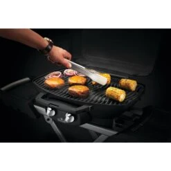 Napoleon TravelQ 3-Piece Stainless Steel BBQ Toolset -Napoleon Grills Hub Low Res JPG 70051 Travel Q Tool Set InUse Tongs