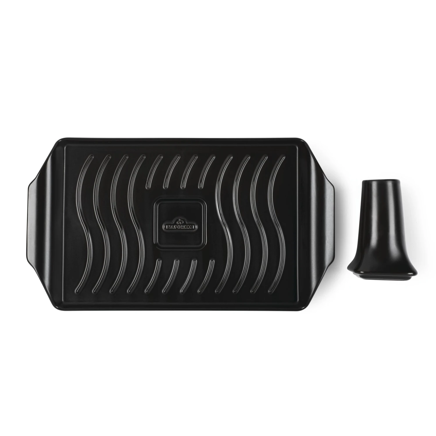 Napoleon Ceramic Roasting Pan And Beer Can Chicken Roaster Set 2 Napoleon Ceramic Roasting Pan And Beer Can Chicken Roaster Set - Image 2