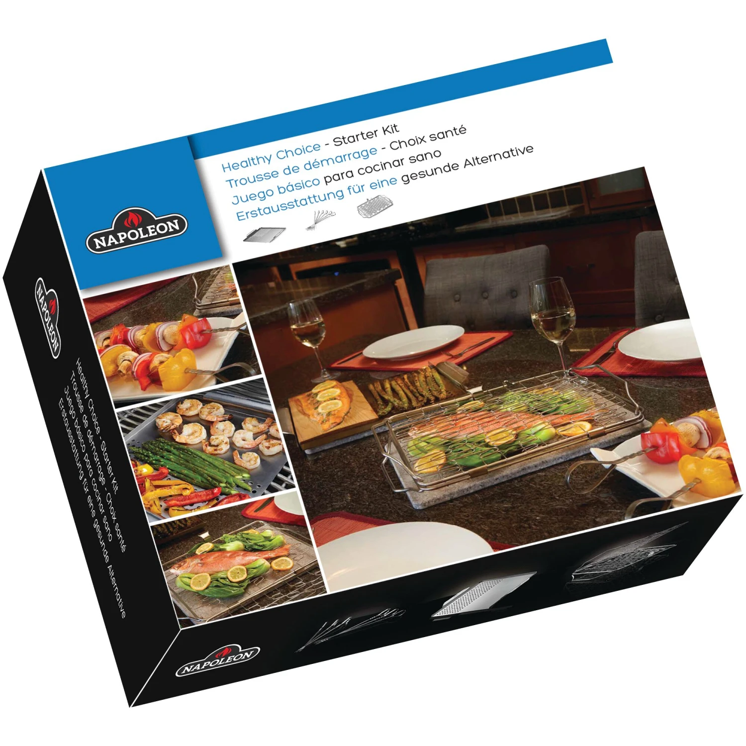 Napoleon Healthy Choice BBQ Accessory Starter Kit 1 Napoleon Healthy Choice BBQ Accessory Starter Kit