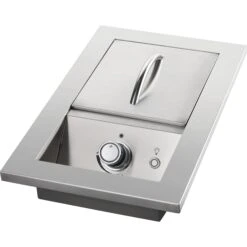 Napoleon Built-In 700 Series 10,000 BTU 10-Inch Drop-In Propane Gas Single Side Burner With Stainless Steel Cover 7 Napoleon Built-In 700 Series 10,000 BTU 10-Inch Drop-In Propane Gas Single Side Burner With Stainless Steel Cover -Napoleon Grills Hub Low Res JPG BIB10RT DropIn Burners Ang LidOn