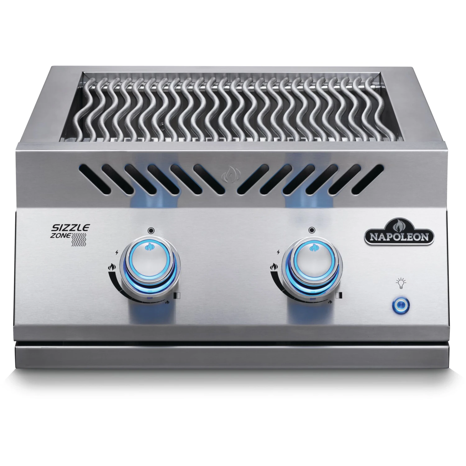 Napoleon Built-in 700 Series 30,000 BTU 18-Inch Natural Gas Infrared Double Side Burner With Stainless Steel Cover 5 Napoleon Built-in 700 Series 30,000 BTU 18-Inch Natural Gas Infrared Double Side Burner With Stainless Steel Cover - Image 5