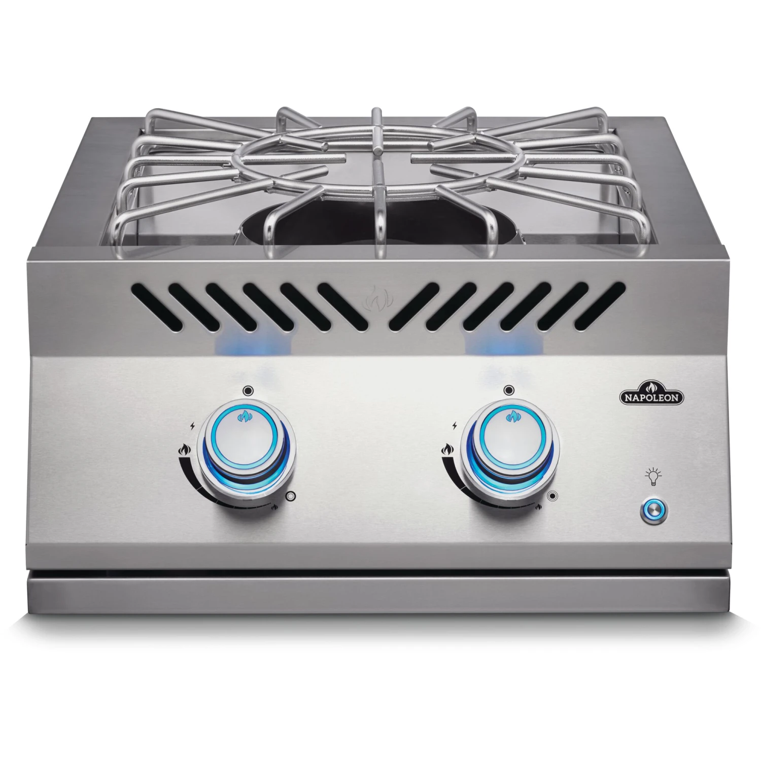 Napoleon Built-in 700 Series 60,000 BTU 18-Inch Natural Gas Power Burner With Stainless Steel Cover 9 Napoleon Built-in 700 Series 60,000 BTU 18-Inch Natural Gas Power Burner With Stainless Steel Cover - Image 9