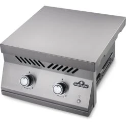 Napoleon Built-in 700 Series 30,000 BTU 18-Inch Propane Gas Double Side Burner With Stainless Steel Cover 9 Napoleon Built-in 700 Series 30,000 BTU 18-Inch Propane Gas Double Side Burner With Stainless Steel Cover -Napoleon Grills Hub Low Res JPG BIB18RT Drop In Prod Ang Burner Clsd