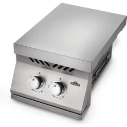 Napoleon 12-Inch Built-in 500 Series Natural Gas Inline Dual Range Top Burner With Stainless Steel Cover 10 Napoleon 12-Inch Built-in 500 Series Natural Gas Inline Dual Range Top Burner With Stainless Steel Cover -Napoleon Grills Hub Low Res JPG Built in 500 BI12RT DropIn Burner Prod Ang Lid