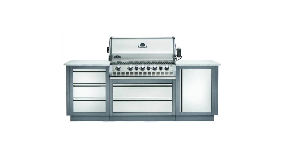 Napoleon Oasis 100 - Prestige PRO 665 - Kitchen BBQ - Free Rotisserie And Cover 1 Napoleon Oasis 100 - Prestige PRO 665 - Kitchen BBQ - Free Rotisserie And Cover