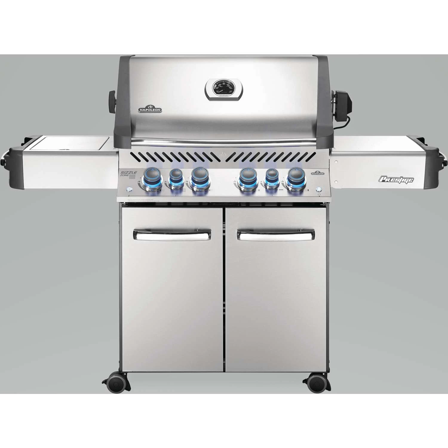 Napoleon Prestige 4 Burner Liquid Propane Grill Silver 1 Napoleon Prestige 4 Burner Liquid Propane Grill Silver
