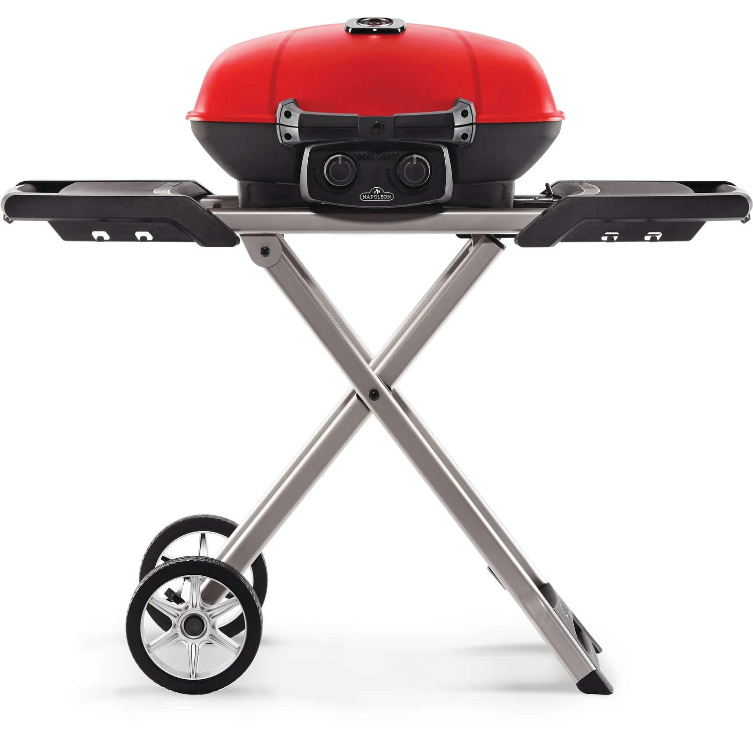 Napoleon TravelQ 2 Burner Liquid Propane Grill Red 1 Napoleon TravelQ 2 Burner Liquid Propane Grill Red