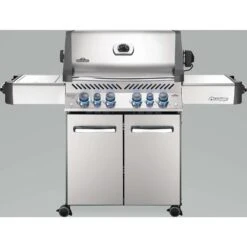 Napoleon Prestige 4 Burner Natural Gas Grill Silver