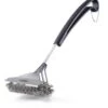 Napoleon Bristle-Free Triple-Row Grill Brush With Rolled Stainless Steel