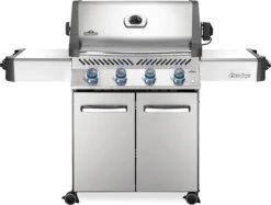 Napoleon Grills Prestige 500 Gas Grill On Cart, Stainless Steel