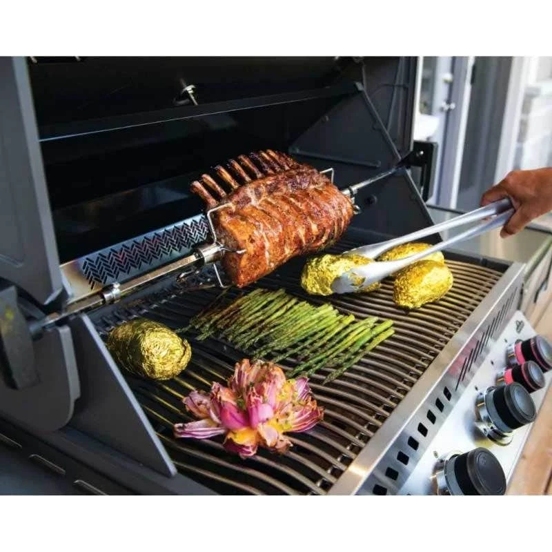 Napoleon Grills Prestige 500 Gas Grill With Infrared Side And Rear Burners, Stainless Steel 14 Napoleon Grills Prestige 500 Gas Grill With Infrared Side And Rear Burners, Stainless Steel - Image 14