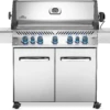 Napoleon Grills Prestige 665 Gas Grill With Infrared Side And Rear Burners, Stainless Steel