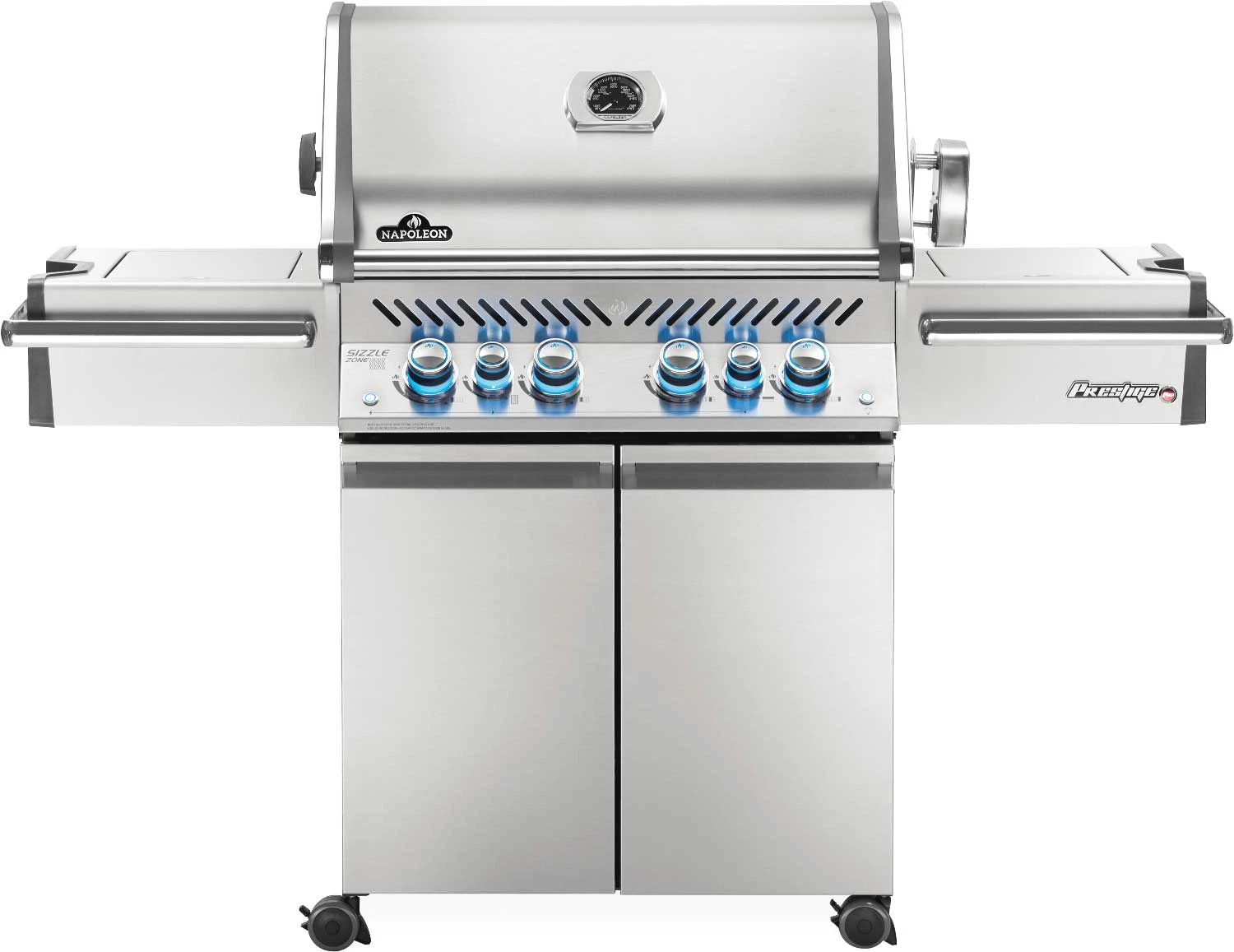 Napoleon Grills Prestige PRO 500 Gas Grill With Infrared Side And Rear Burners, Stainless Steel 1 Napoleon Grills Prestige PRO 500 Gas Grill With Infrared Side And Rear Burners, Stainless Steel