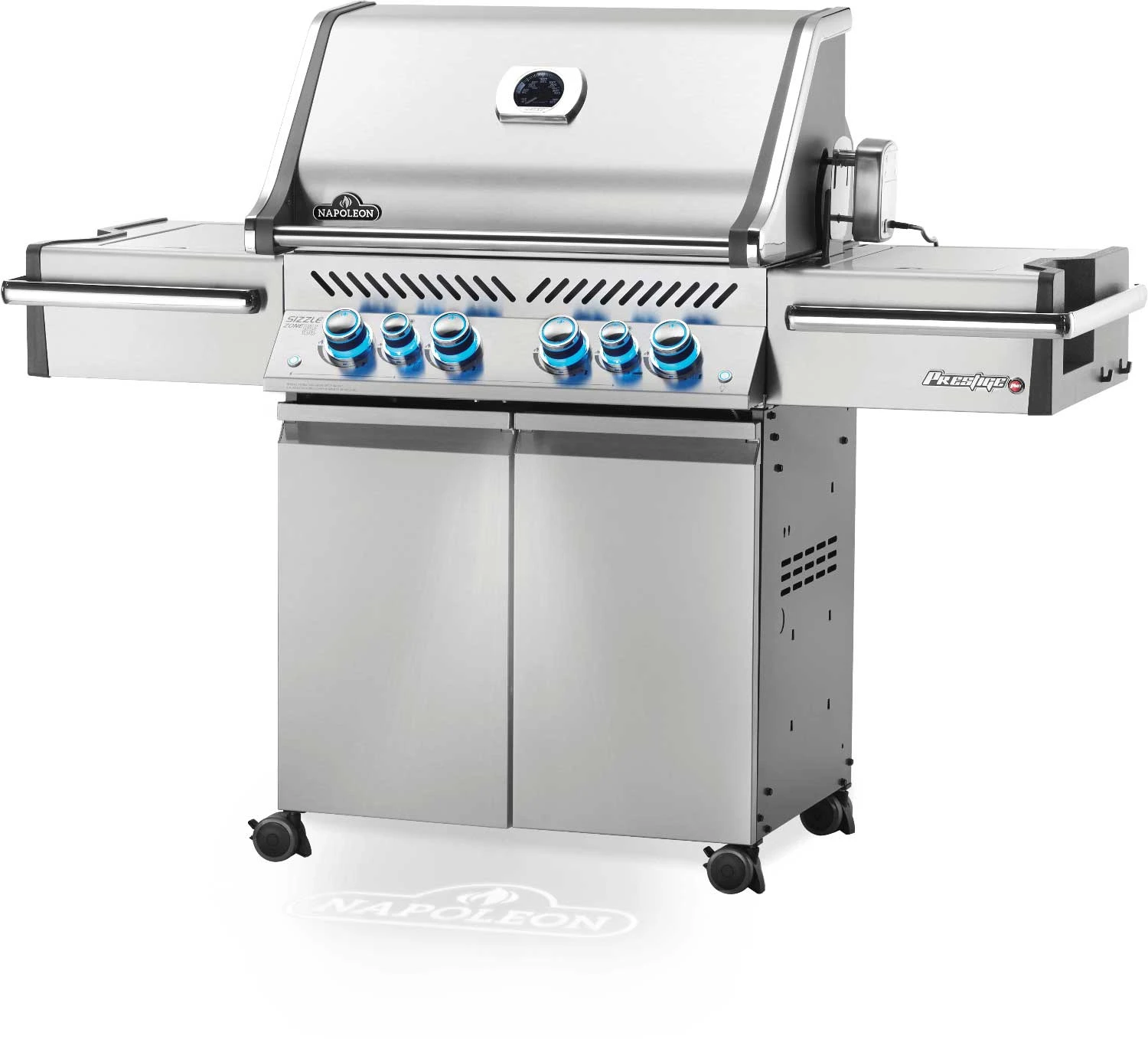 Napoleon Grills Prestige PRO 500 Gas Grill With Infrared Side And Rear Burners, Stainless Steel 2 Napoleon Grills Prestige PRO 500 Gas Grill With Infrared Side And Rear Burners, Stainless Steel - Image 2
