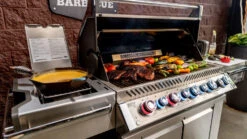 Napoleon Grills Prestige PRO 665 Gas Grill With Infrared Side And Rear Burners, Stainless Steel -Napoleon Grills Hub napoleon grills prestige pro 665 gas grill with infrared side and rear burners stainless steel outdoor grills 41086579409173