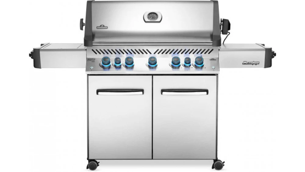 Napoleon Prestige P665RSIBPSS-3 Gas BBQ - Free Rotisserie And Cover 1 Napoleon Prestige P665RSIBPSS-3 Gas BBQ - Free Rotisserie And Cover