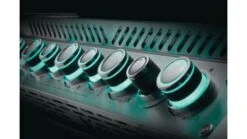 Napoleon Prestige PRO665RSIBPSS-3-GB Gas BBQ - Free Rotisserie And Cover -Napoleon Grills Hub pro 665 lights light blue 1000x563 8